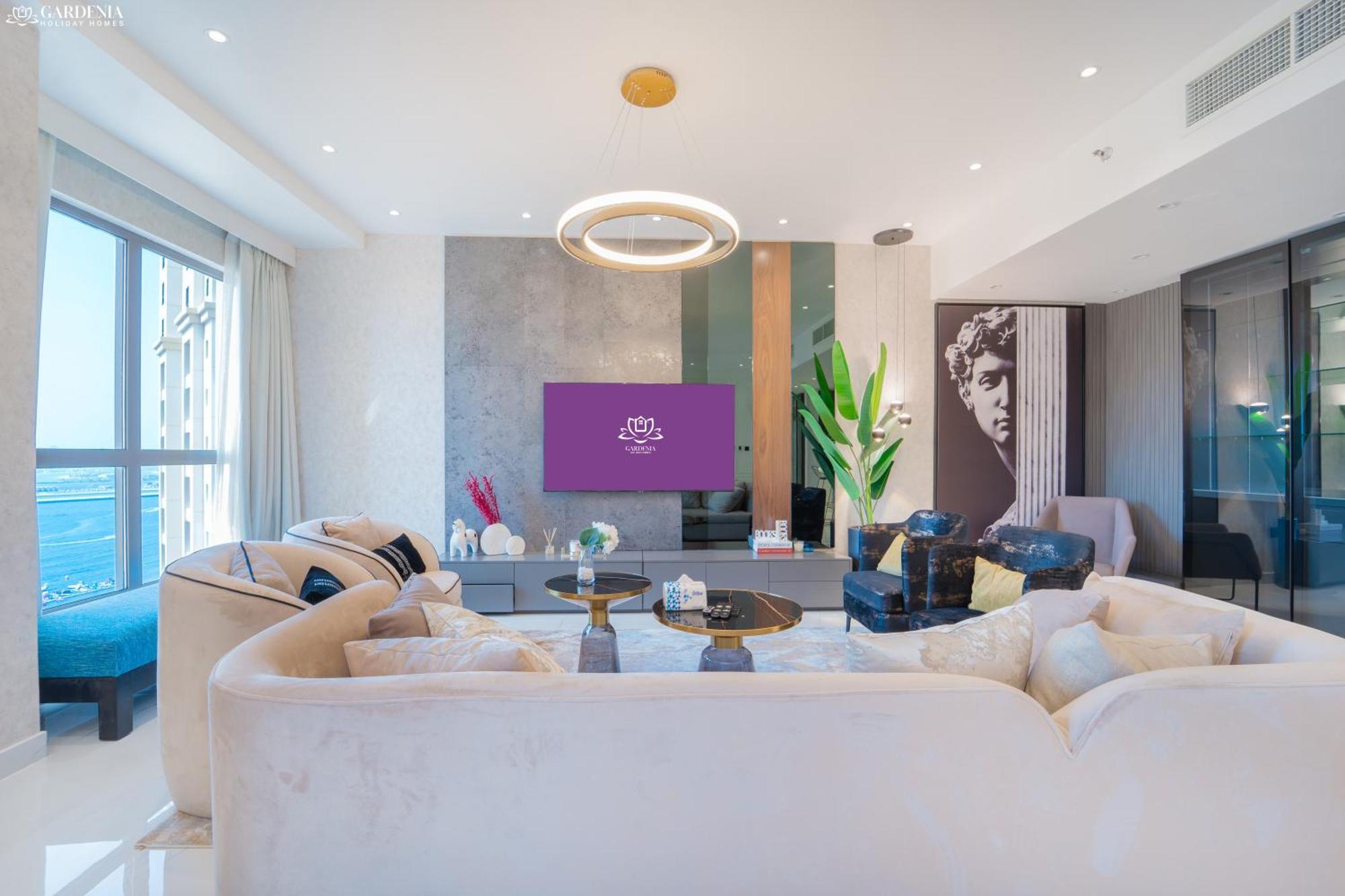Jbr Amwaj 4 , Upgraded Sea And Ain Dubai Views, 2M Walk To Beach By Gardenia Suitse Bagian luar foto