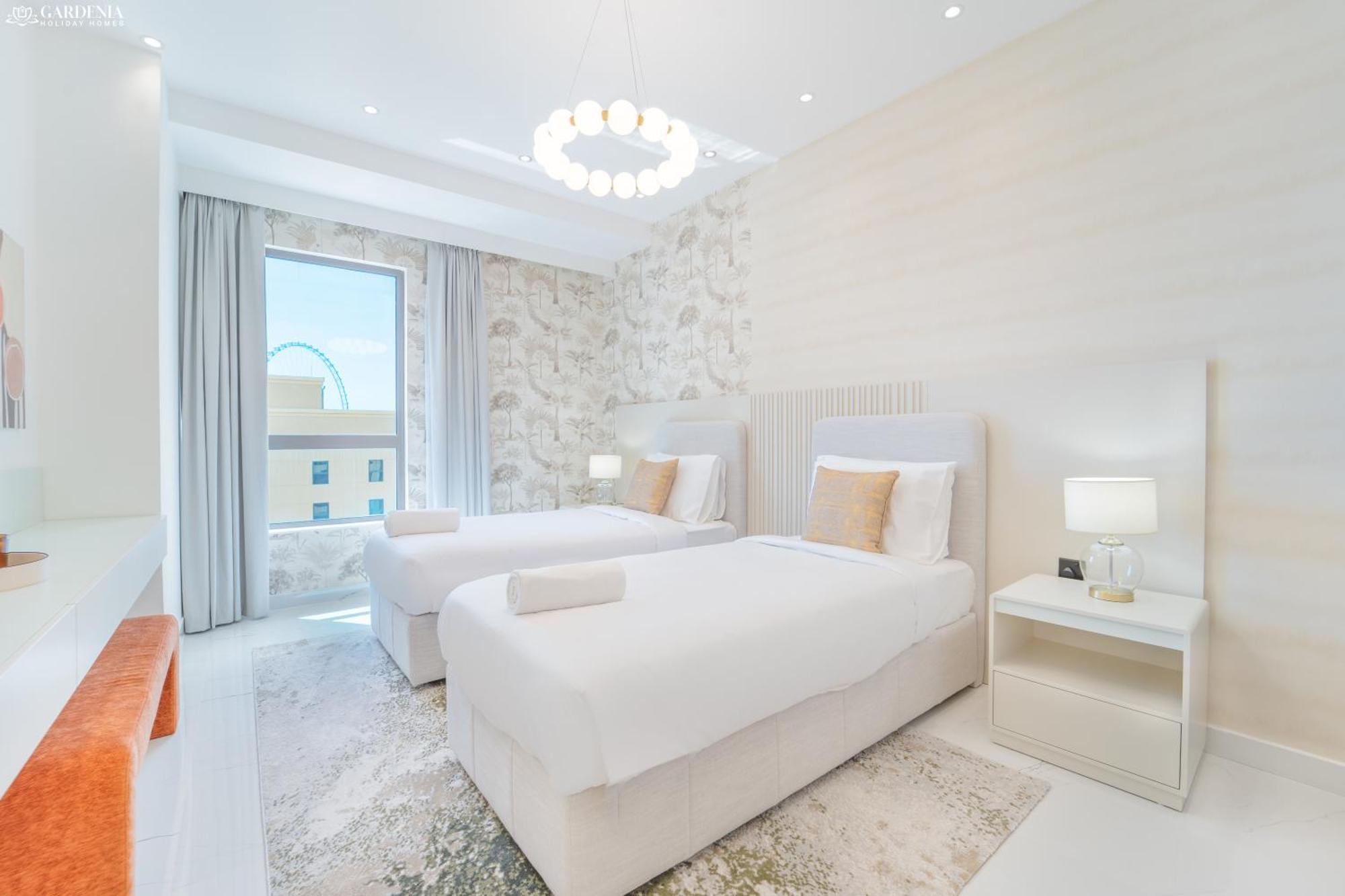 Jbr Amwaj 4 , Upgraded Sea And Ain Dubai Views, 2M Walk To Beach By Gardenia Suitse Bagian luar foto