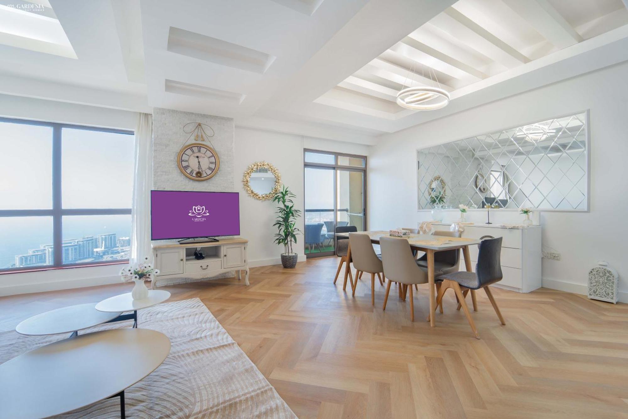 Jbr Amwaj 4 , Upgraded Sea And Ain Dubai Views, 2M Walk To Beach By Gardenia Suitse Bagian luar foto