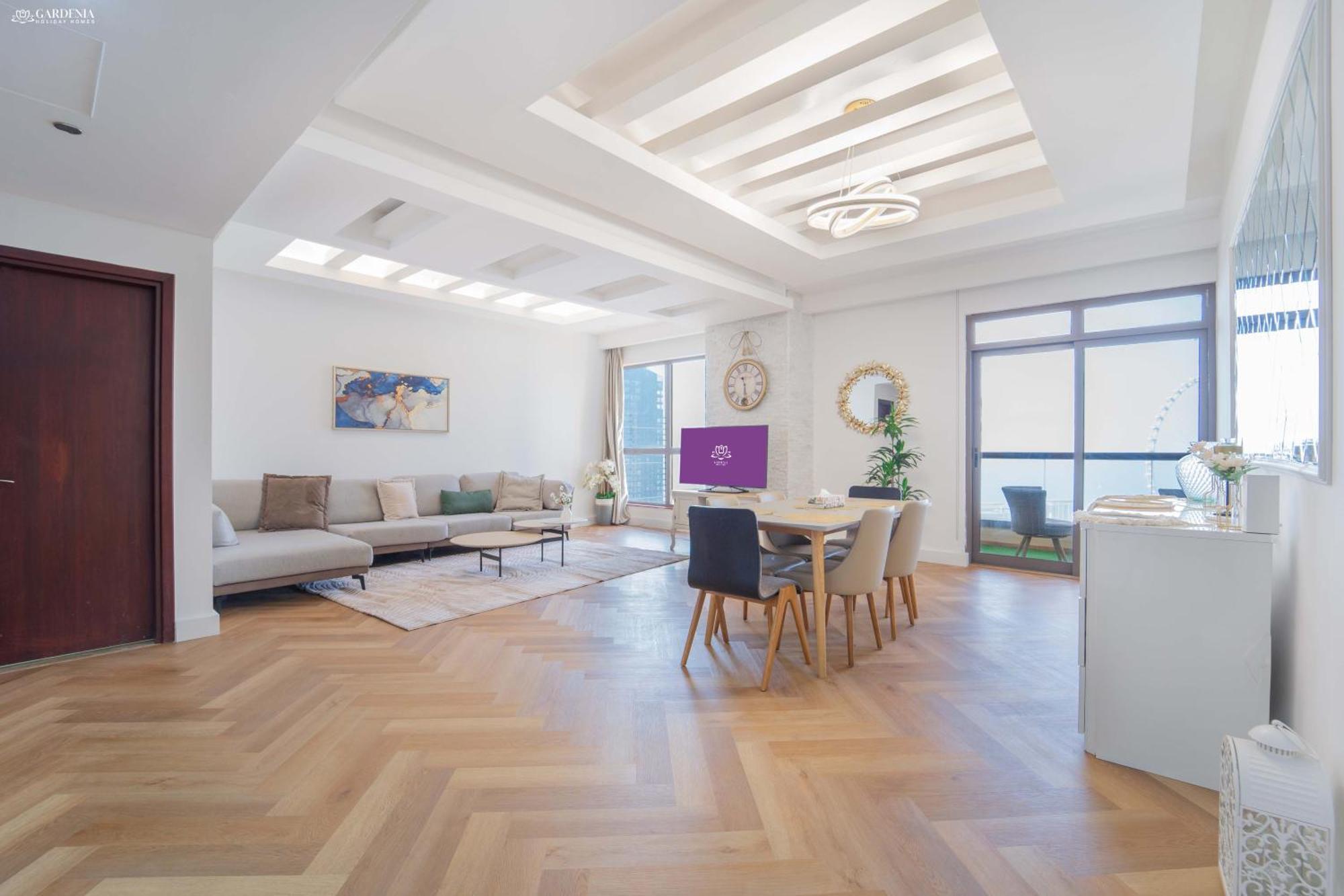 Jbr Amwaj 4 , Upgraded Sea And Ain Dubai Views, 2M Walk To Beach By Gardenia Suitse Bagian luar foto