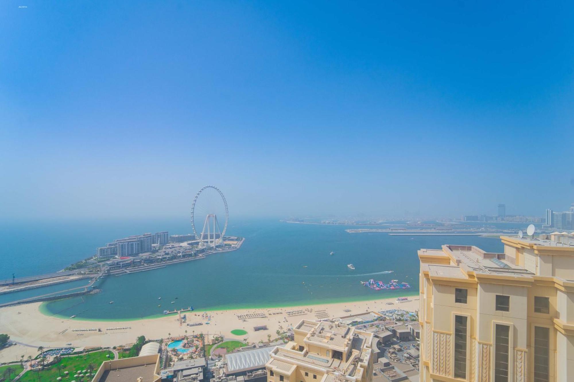 Jbr Amwaj 4 , Upgraded Sea And Ain Dubai Views, 2M Walk To Beach By Gardenia Suitse Bagian luar foto